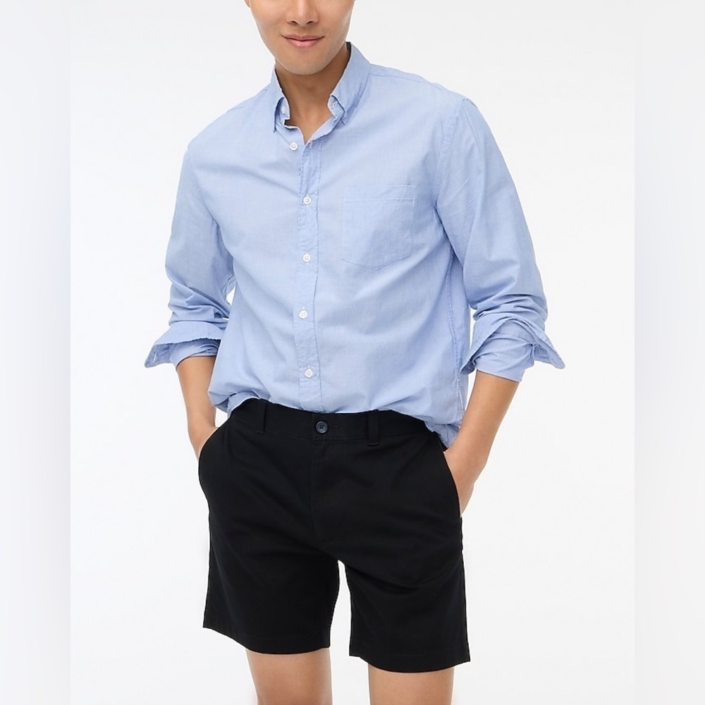 J Crew 7" flex chino short L0923
